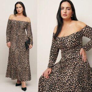 ✨ NEW Reformation Ballari Maxi Dress in Leo 18